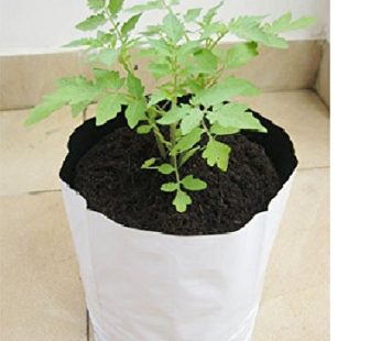 YUVAGREEN UV Treated Grow Bag (White, 24 x 24 x 40 cm) – 8 Pieces  (₹45 / count)