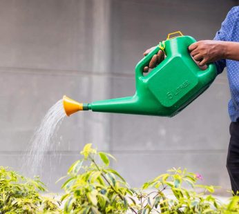 Yuvagreen Plastic Watering Can for Plants (with Strong Copper Sparyer) (5 Litre)