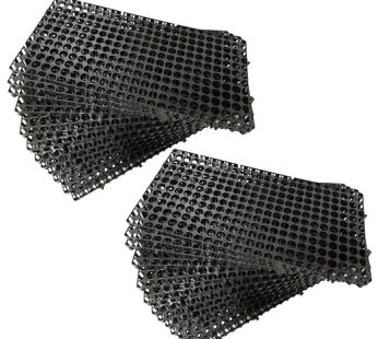 YUVAGREEN Garden Drainage Cell Mats Terrace/Kitchen Garden | Heavy-Duty, Highly Durable Polypropylene Water Drain Cell Mats for Indoor-Outdoor Home Garden (Pack of 5), 20 MM