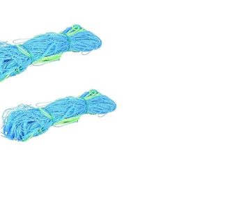 YUVAGREEN Evergreen Plant Climbing Creeper Plant Support net for Agriculture and Gardening (5m x 1.5 m, Blue) Set of 2