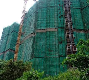 YUVAGREEN Gardening Shadenet 50% Shade 3X10 Meters Role Full Green Thick and UV Treated Long Life